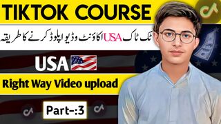 How To Upload Video On TikTok USA ???? Account In Pakistan || TikTok RPM Kaise badhaye #Part-:3