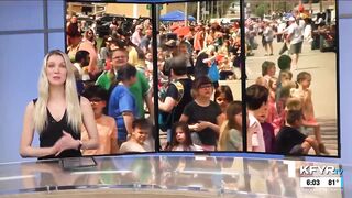 Fun and excitement at Williston’s Band Day Parade