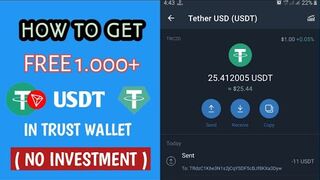 Earn free 1usdt every 10 minutes you work in this app