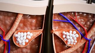 Why do we get PIMPLES_ (3D Animation) #Shorts
