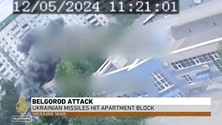 Russia’s Belgorod attack_ Ukrainian missiles hit apartment block.