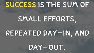 The Power of Consistency: Achieving Success Through Daily Efforts"