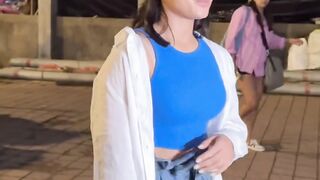 Rashmika Mandana spotted at Versova Jetty....