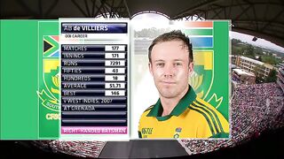 Ab de Villiers amazing cricketing shot 6 and 4