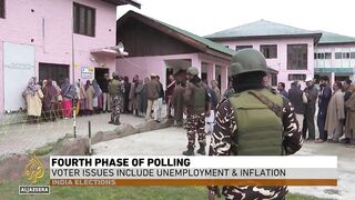 India election more than halfway through, Kashmir valley votes in Phase 4.