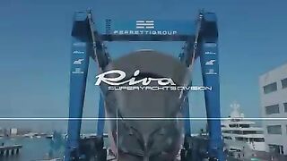 Luxury SuperYacht - Riva Yacht 50m MY Race - Launch