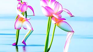Dancing flower