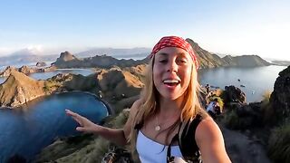 We sailed around KOMODO ISLAND (my dream trip!)