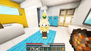 I Snuck into an ALL  SLEEPOVER in Minecraft! Part 3