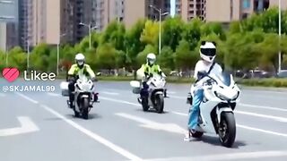 Motorcicle police