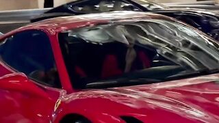 Billionaire  Arrive in Ferrari 488 Pista Spider #monaco #shorts #millionaire