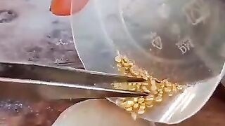 proses pelebuan emas