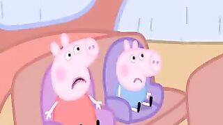 Peppa Pig eats ice cream on rainy days 01