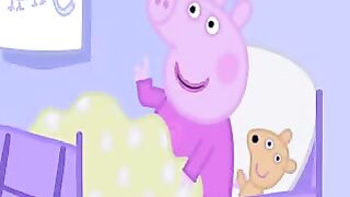 Peppa Pig eats ice cream on rainy days 03