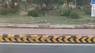 Car drive on road