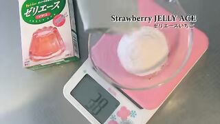 Easy Puttin Watermelon Color Hinamatsuri Jelly Pudding