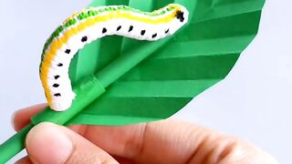 Caterpillar origami