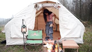 Is this the kind of wilderness camping you love? #outdoor #up #outdoor camping #unwind #sleep aid