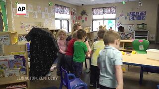 Kentucky offers child care workers free care benefit after federal relief winds down.