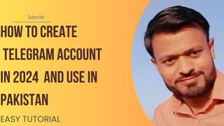How to create telegram account with phone number in pakistan| #Telegram account kaise banaye #howto