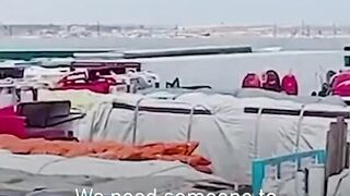 Food bound for Gaza spoiled after closure of Rafah border crossing