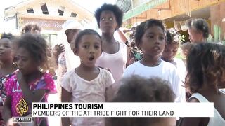 Philippines tourism_ Members of the Ati tribe fight for their land.