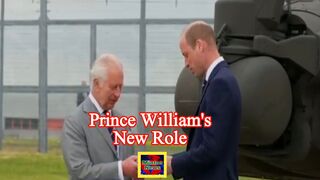 King Charles hands over military role to William