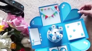 Birthday explosion box