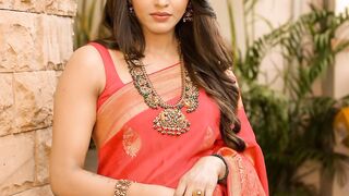 Beautiful girl in saree