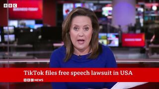 TikTok files free speech lawsuit in the US _ BBC News.