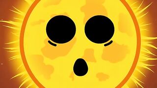 The sun sucked in the planets