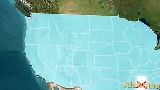 USA states in 50 states song
