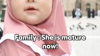 Family _ She is mature! #trending #viral #shortsfeed #ytshorts #religion #like #ramadan #relatable