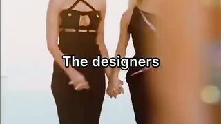The designers vs the designs ✨????#versacexdualipa #runway ##dualipa #donatellaversace