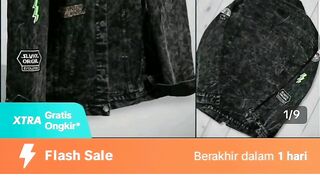 Jaket Jeans Pria