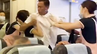 It was a fight flight although my trip to shanghai
