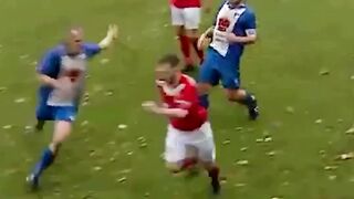 He deserves a red card and life imprisonment