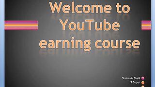 Introduction YouTube earning