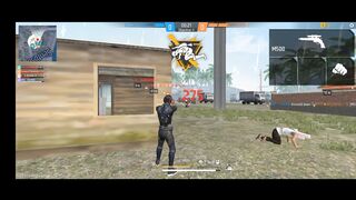 1v4 Using M500 In Clash Squad Ranked Grandmaster Lobby