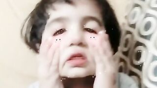 Cutebaby girl bhoot style