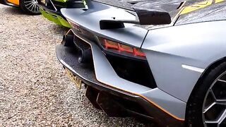 Lamborghini Aventador SVJ 63 Roadster V12 Startup