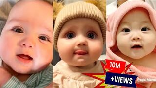 You can't ignore their cutenes_Are you looking for cuteness_OMG!I found most cutest babies_Baby Tube