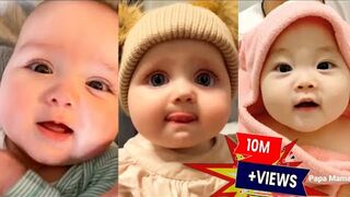 You can't ignore their cutenes_Are you looking for cuteness_OMG!I found most cutest babies_Baby Tube