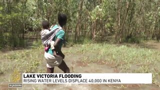 Lake Victoria flooding: Rising water levels displace 40,000 in Kenya