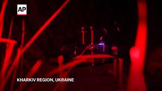 Achilles drones target Russian troops in Kharkiv, Ukraine.