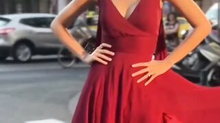 How beautiful Ananya Pandey looks in red dress?
