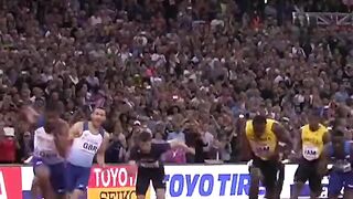 Usain Bolt’s last race #shorts
