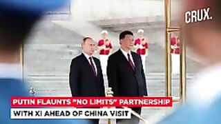 Putin Hails Xi's Ukraine Peace Plan, Calls Out West's "Mythical Rules" Ahead of China visit