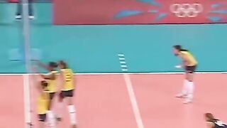This volleyball save is INSANE! ???? #Shorts