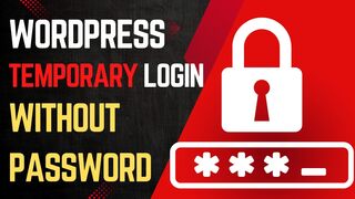 WordPress Temporary Login Without Password | Fixers Soft | Hindi